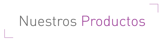 Nuestros productos